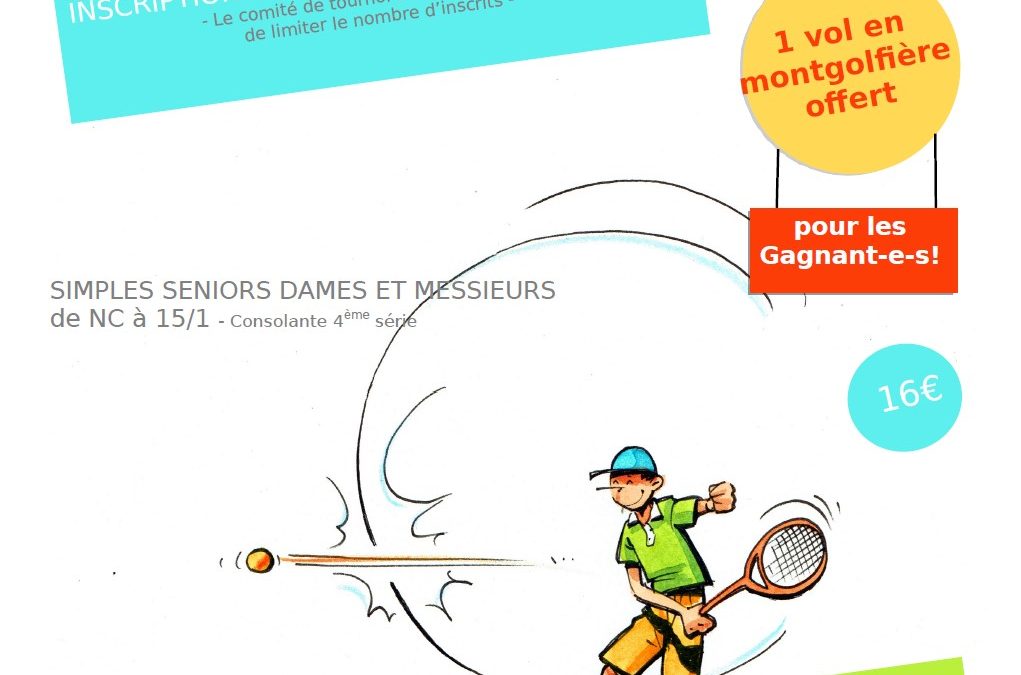 Tournoi Open 2024 du TC St Georges