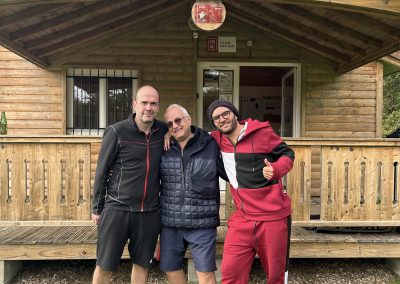 les joueurs du Tennis Saint Georges en championnat à Mur de Sologne