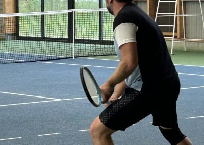 Joueur du Tennis Club Saint Georges zn Championnat au Grand Chambord