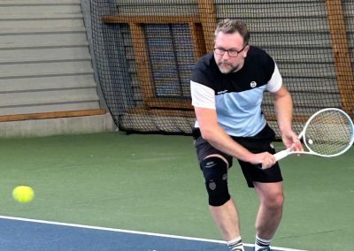Joueur du Tennis Club Saint Georges zn Championnat au Grand Chambord