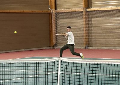 Joueur du Tennis Club Saint Georges en Championnat hiver 2024